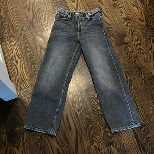 EUC H and M wide leg jeans